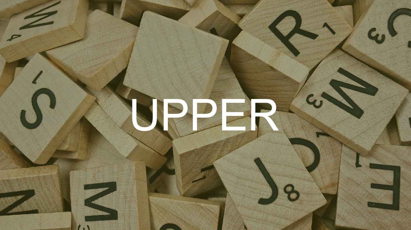 UPPER関数